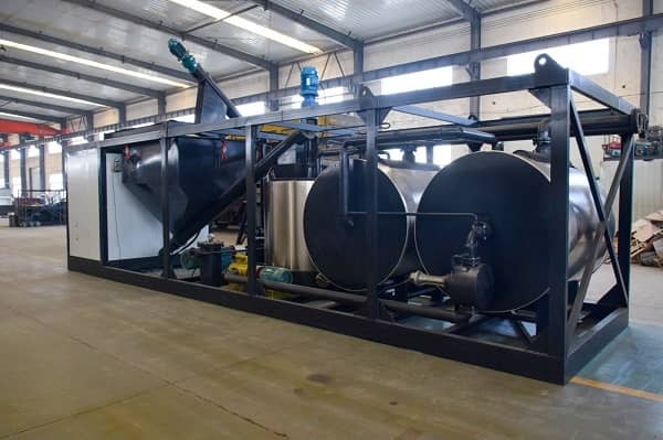 What equipment does the modified bitumen equipment production line include_1